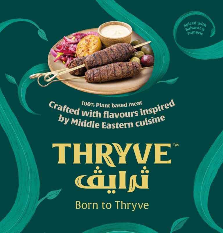 Thryve, the first 100 plantbased meat venture in the GCC region