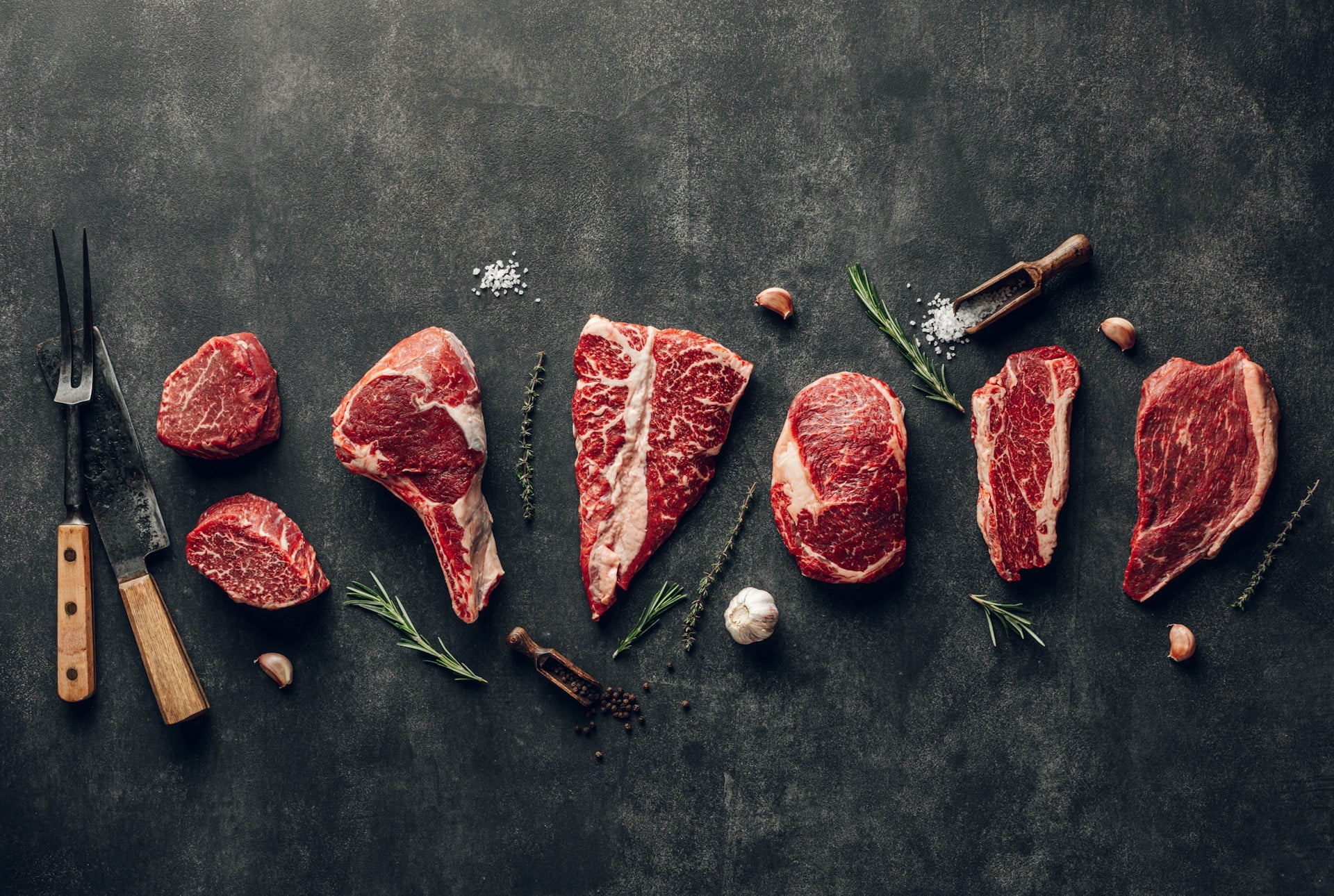 photos of meat pieces